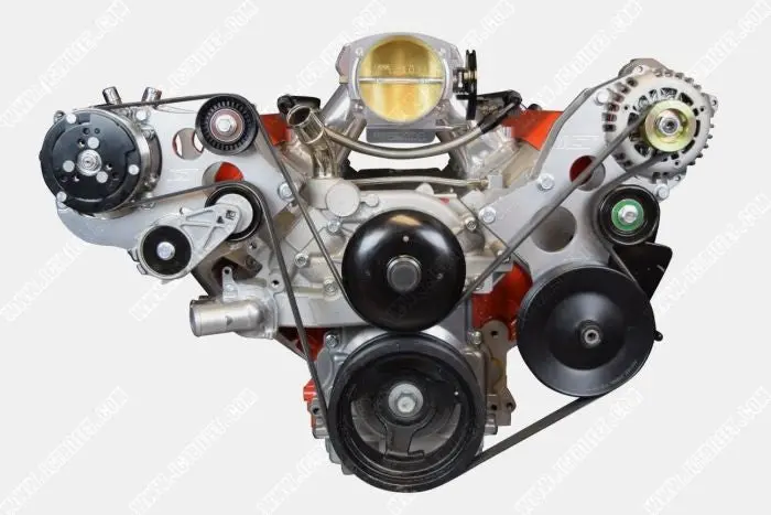 Ict Billet Ls Truck - Sanden 508 A/C Air Conditioner Compressor Bracket Kit| Ls1 Ls3 Lsx Ac 1