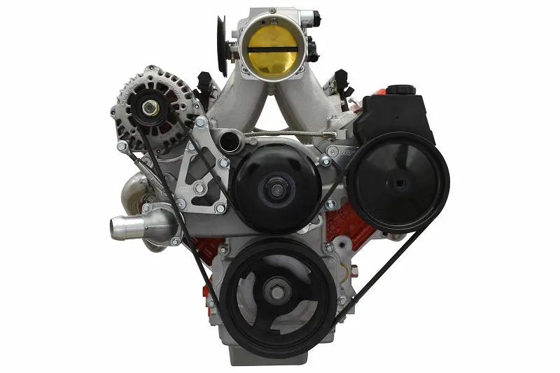 Ict Billet Ls Alternator / Power Steering Pump Bracket Kit (For Ls1 Water Pump) Turnbuckle 1