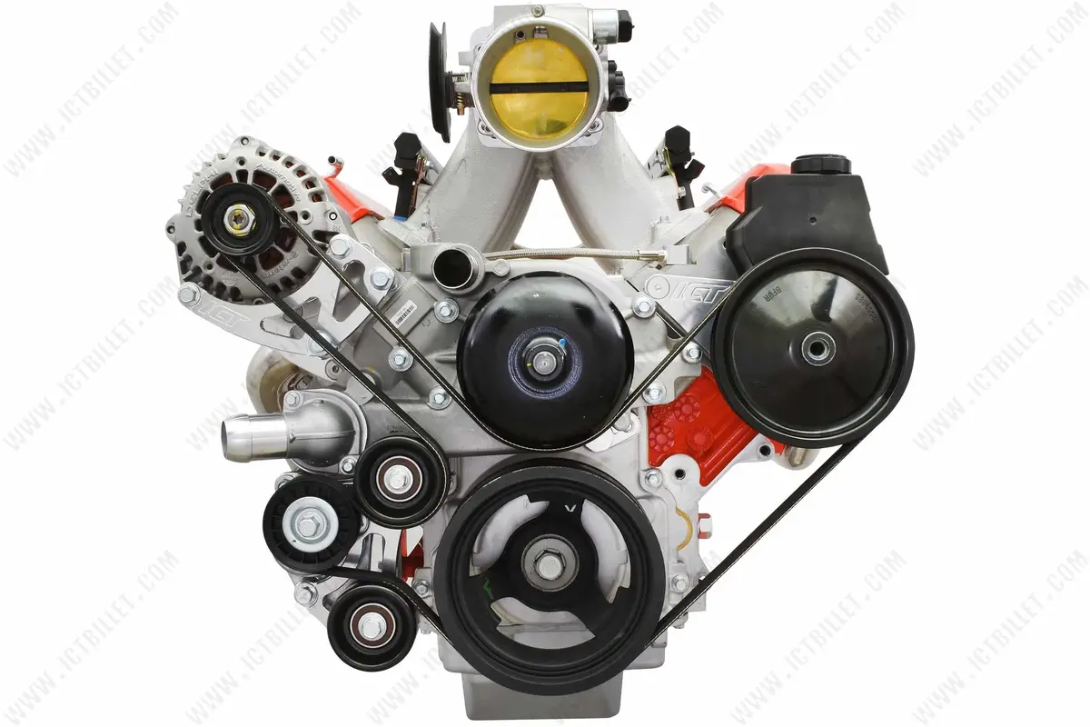 Ict Billet Ls Truck - Alternator / Power Steering Pump Bracket Kit 1