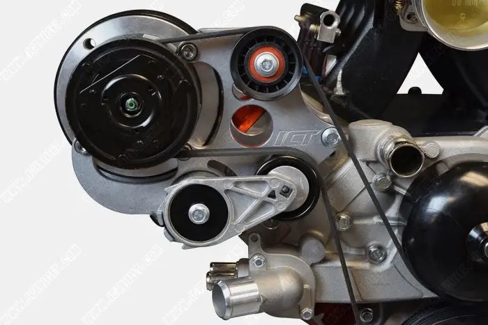 Ict Billet Ls Corvette R4 A/C Air Conditioner Compressor Bracket| Ls1 Ls3 Cts-V Lsx Ls7 Ls9 1