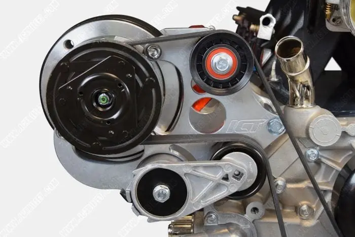 Ict Billet Ls Truck R4 A/C Air Conditioner Compressor Bracket Kit| Suv Lsx Ac (Ls3 Camaro) 1