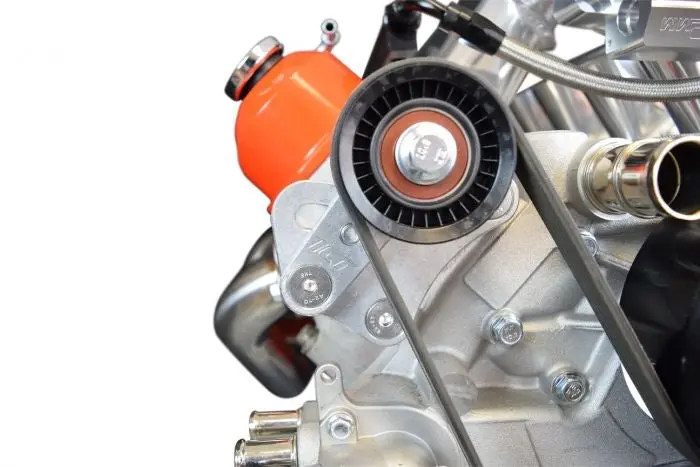 Ict Billet Ls1 98-02 Camaro Z28 Manual Belt Tensioner W/ Pulley Ls Ls2 Gto Billet Aluminum 1