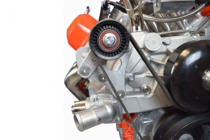 Ict Billet Ls Truck Manual Belt Tensioner W/ Pulley Lsx 4.8L 5.3L 6.0L Silverado Billet 1