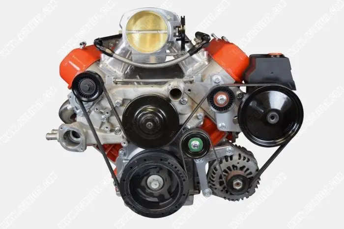 Ict Billet Ls Corvette Low Mount Alternator, Power Steering Pump Brackets| Lsx Ls1 Ls3 Ls2 1
