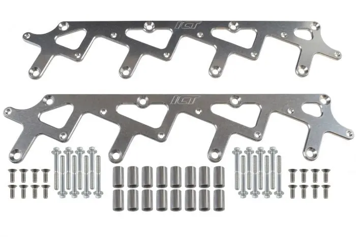 Ict Billet Ls Billet Coil Brackets Holley Amp Efi Smart Coil Pack For Holley Valve Covers 1