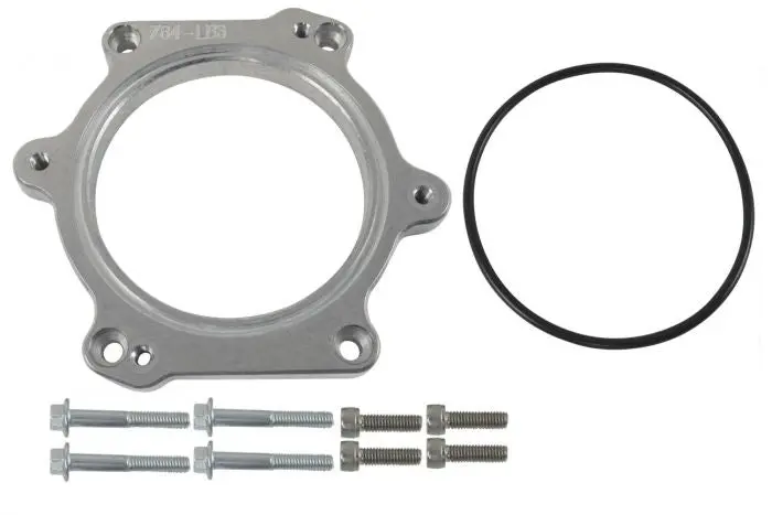 Ict Billet Gen 5 L83 L8b Throttle Body Rotation Angle Adapter Turn Spin Clocking Rotate Lt 1