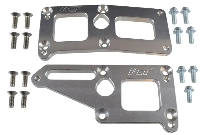 Ict Billet Ctsv To Truck Engine Block Mount Adapter Cts-V Swap Plates Billet Bracket Ict 1