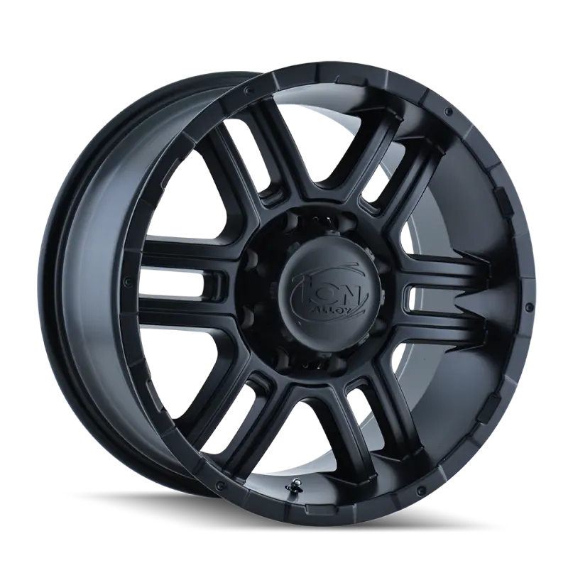 Ion Type 179 18X9 / 8X165.1 Bp / 12Mm Offset / 130.8Mm Hub Matte Black Wheel 1