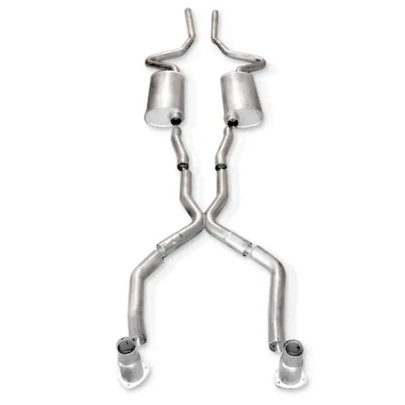 Stainless Works Dual Exhaust System – 2.5-Inch, Stainless Steel, For 1968–1972 Chevy Chevelle 1