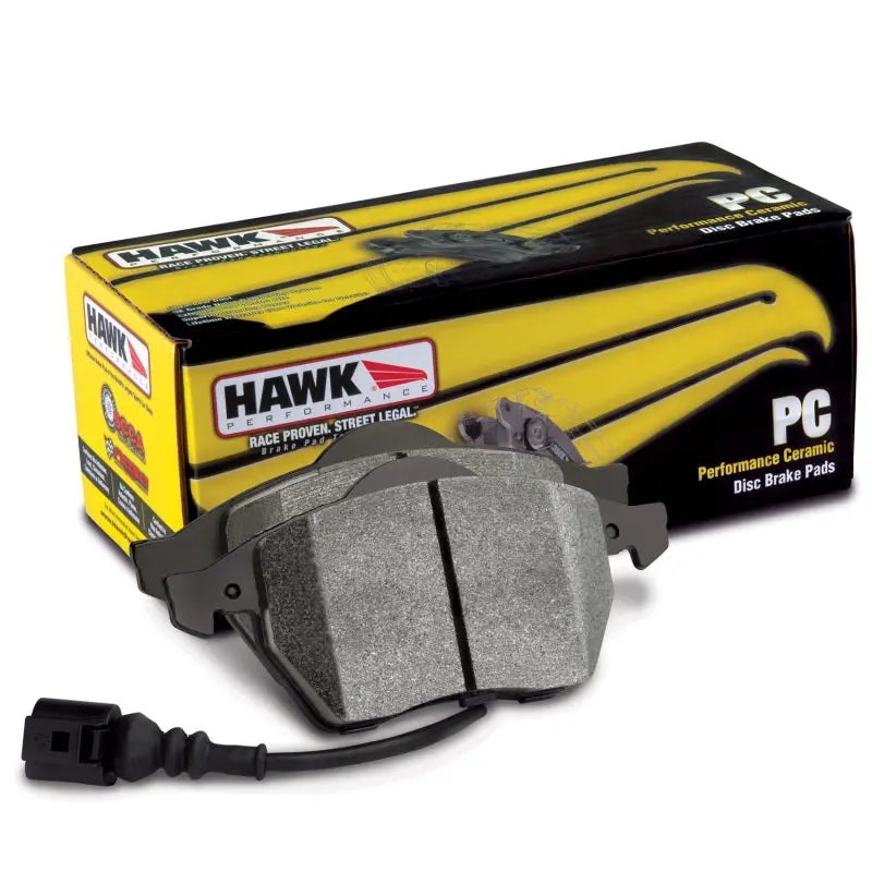 Hawk Performance Ceramic Rear Brake Pads For 2014 Porsche 911 1