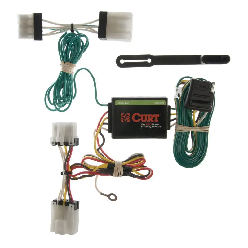 Curt Custom 4-Way Flat Trailer Wiring Harness For 1987–1994 Nissan Pathfinder 1