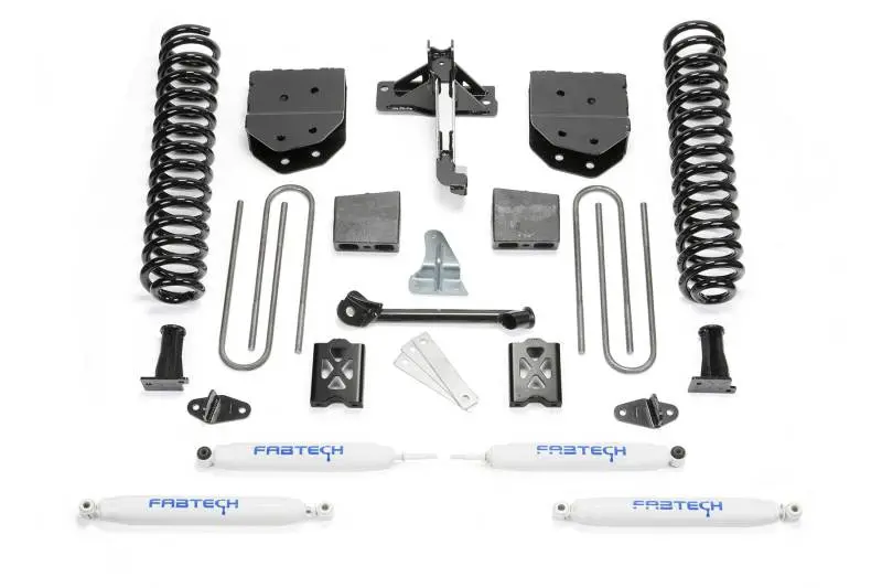Fabtech 6-Inch Lift System With Performance Shocks For 2005–2007 Ford F-250 4Wd (With Overload Springs) 1