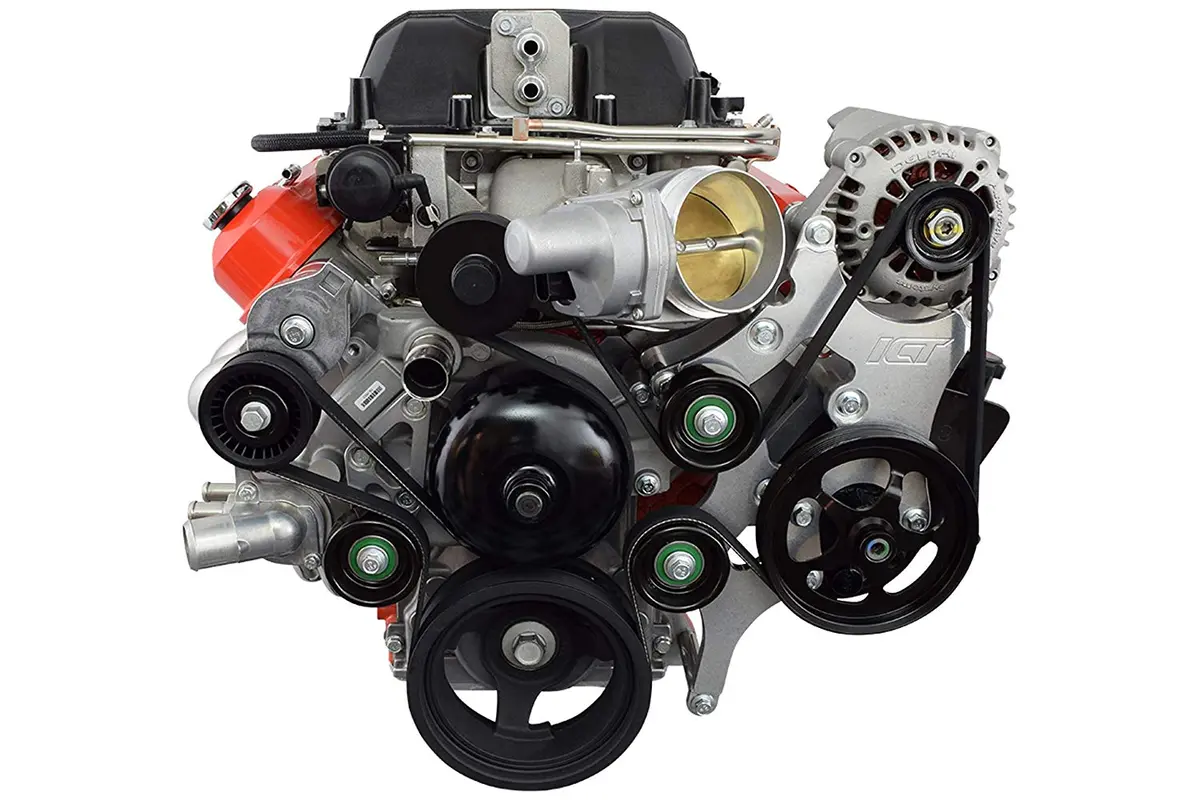 Ls Truck Lsa Supercharger Swap 6 Rib Alternator And Power Steering Bracket Kit 1