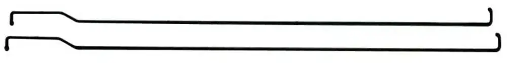 Amd Tailgate Rods Lh/Rh Pair | 67-72 C/K (Fleetside Pickup, Suburban, 69-72 (Blazer, Jimmy) 1