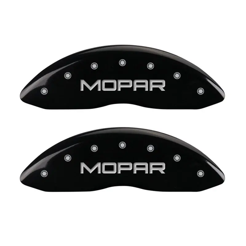 Mgp Engraved Front & Rear Brake Caliper Covers – Mopar Black Finish 1