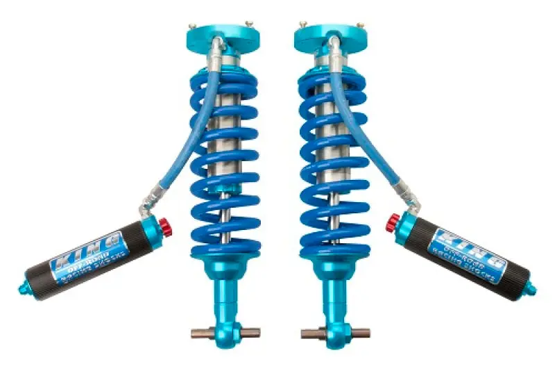 King 2.5" Remote-Reservoir Front Coilover Shocks For 2019+ Chevrolet/Gmc Silverado/Sierra 1500 1
