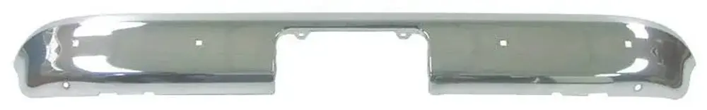 Amd Rear Bumper - Chrome - W/O Impact Strip Holes | 67-87 Chevy Gmc Stepside Pickup 1