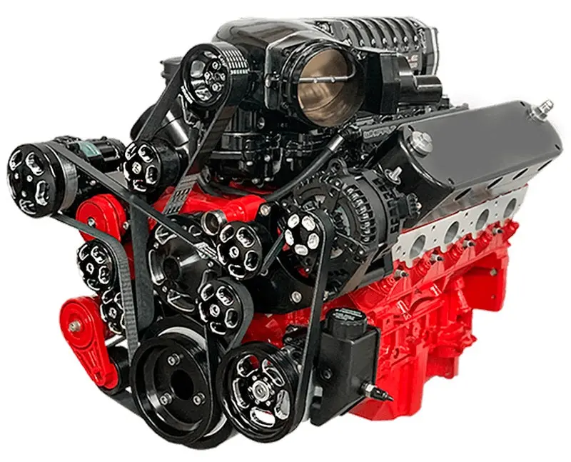 Wegner Automotive Lsx Whipple 3.0L Drive Kit | Camaro/Truck Offset 1