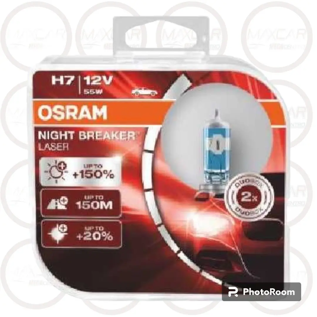 Halogeno H7 Osram 64210Nlx2 Night Breaker Laser Nextge (Par) - Ho64210nlx2 1