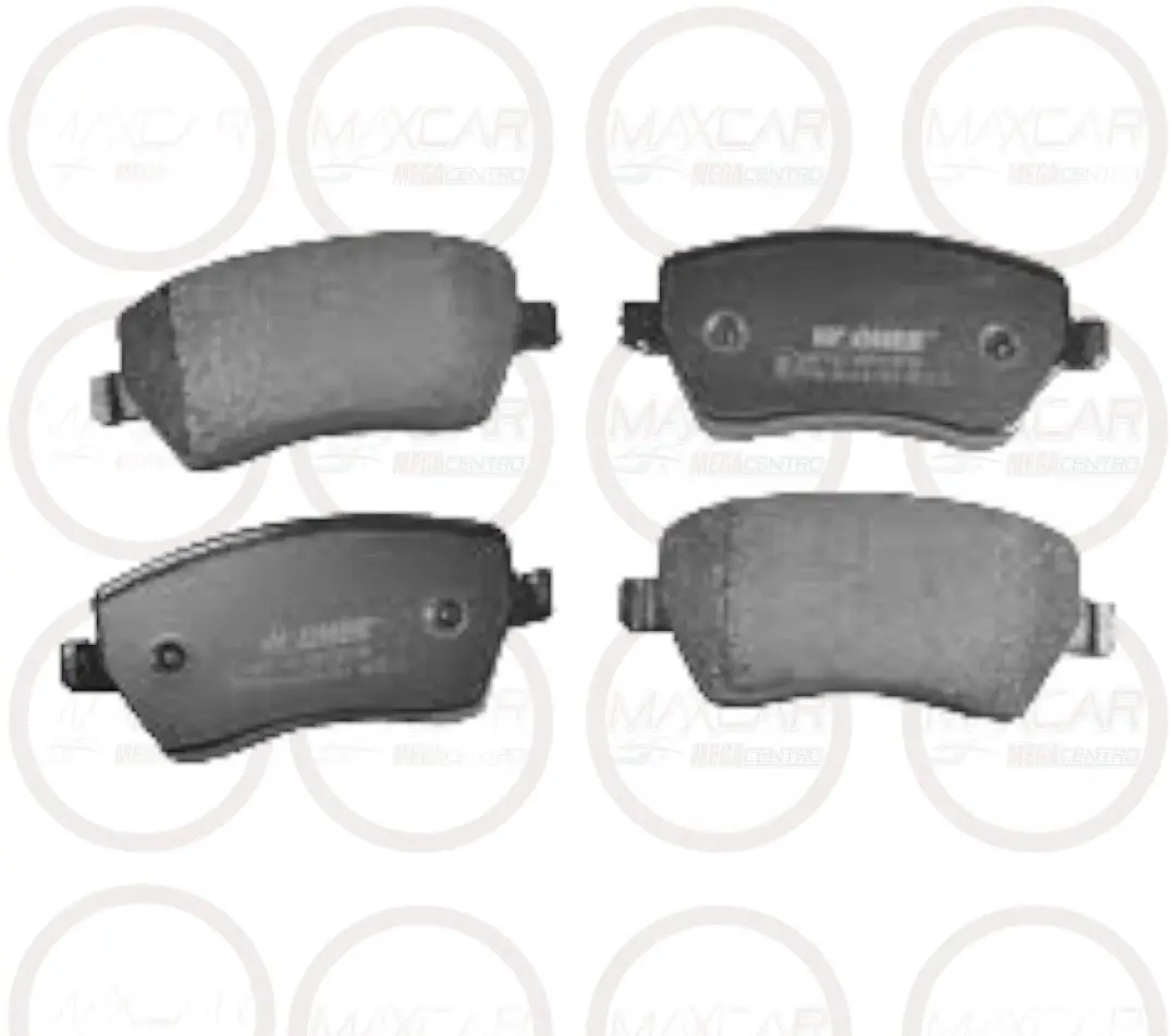 Pastilla Freno Durako D1435 Renault Duster 1.6  - Pdd1435 1