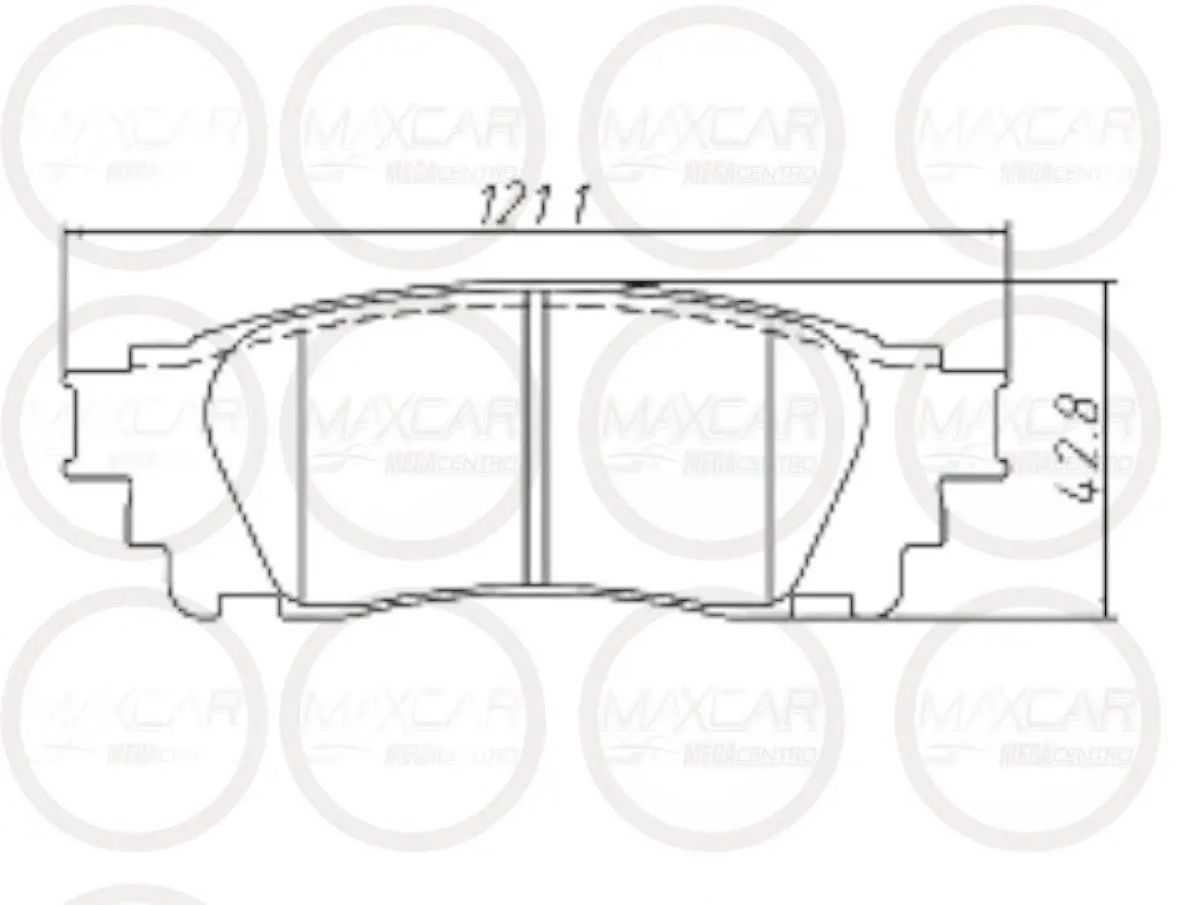 Pastilla Freno Yesq D1805tt Toy Chr 22- Rav4 22- - Pyqd1805tt 1