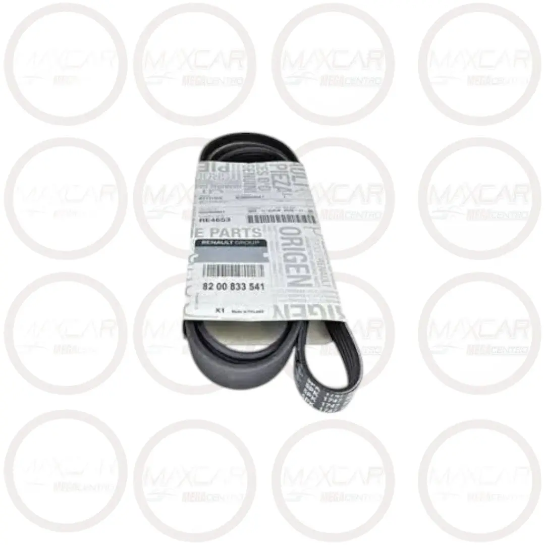 Banda Genuine 8200833541 A/C Logan Sandero Clio Symbol Megane (5Pk1747) - Bg3541 1
