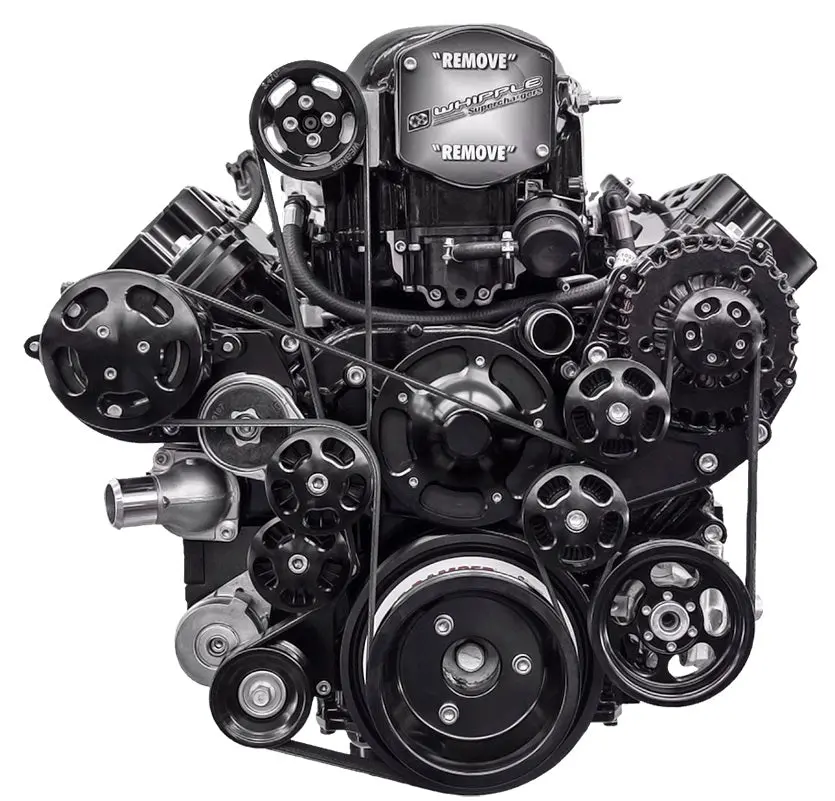 Wegner Automotive Lsx Whipple 2.9 Drive Kit | Corvette (Y-Body) Offset 1