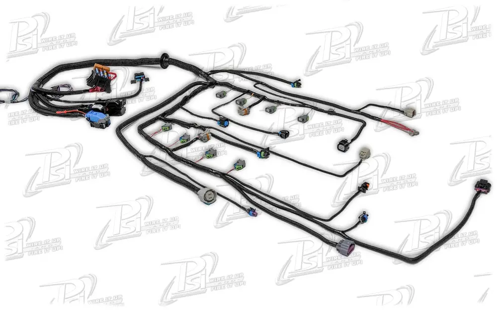 Psi Conversion 07 – 14 Gen 4 (58X) Classic Style Drive By Wire Automatic/Manual Transmission Standalone Harness W/Ev6 Injectors 1