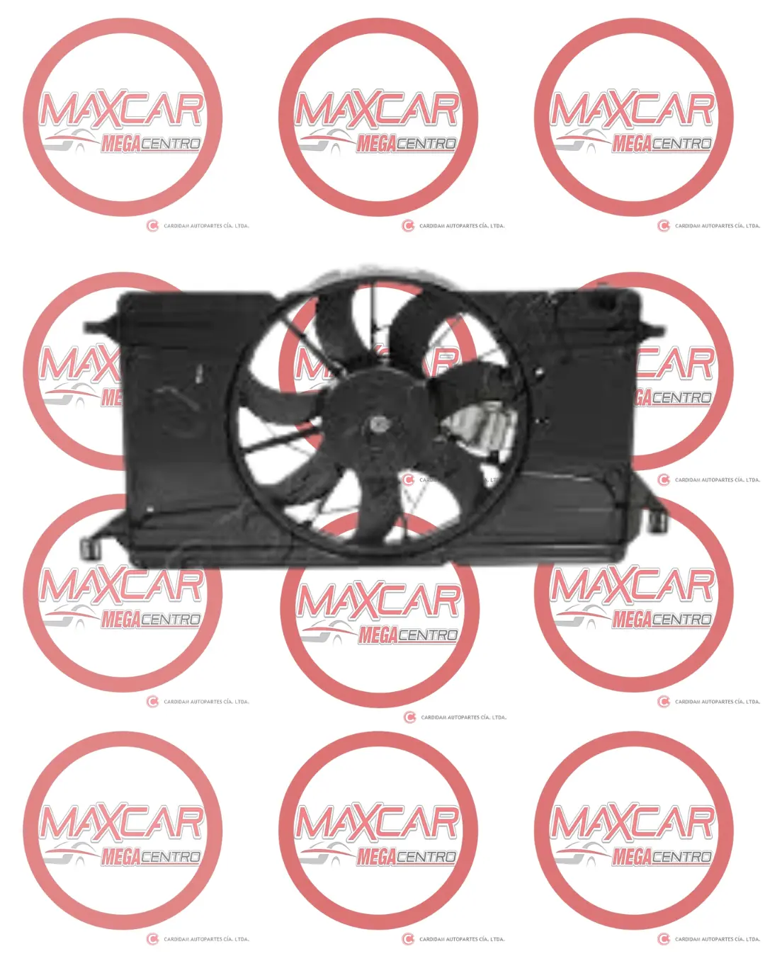 Electroventilador Gmsgs Z60115025d Mz 3 1.6 04-06 (Sin Resistencia) - Evgs5025d 1