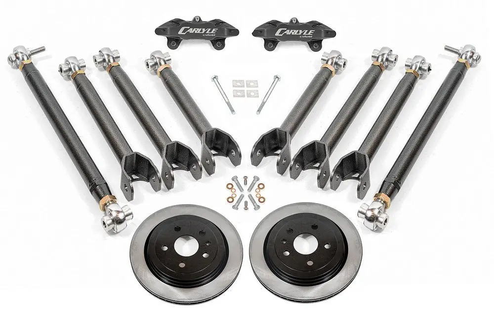 6Th Gen Camaro 15" Conversion Kit By Carlyle Racing| Solid Rotors, Black Calipers 1