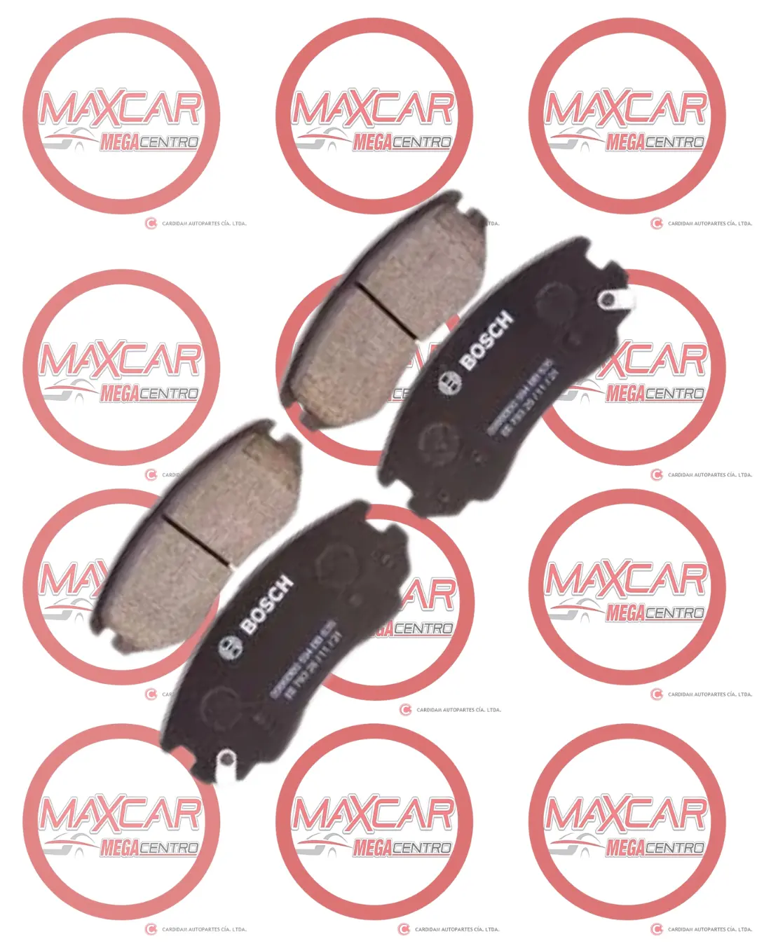 Pastilla Freno Bosch D924 Swm/Tucson/Sportage 2003/Glory (0986Bb0594) - Pbd924 1