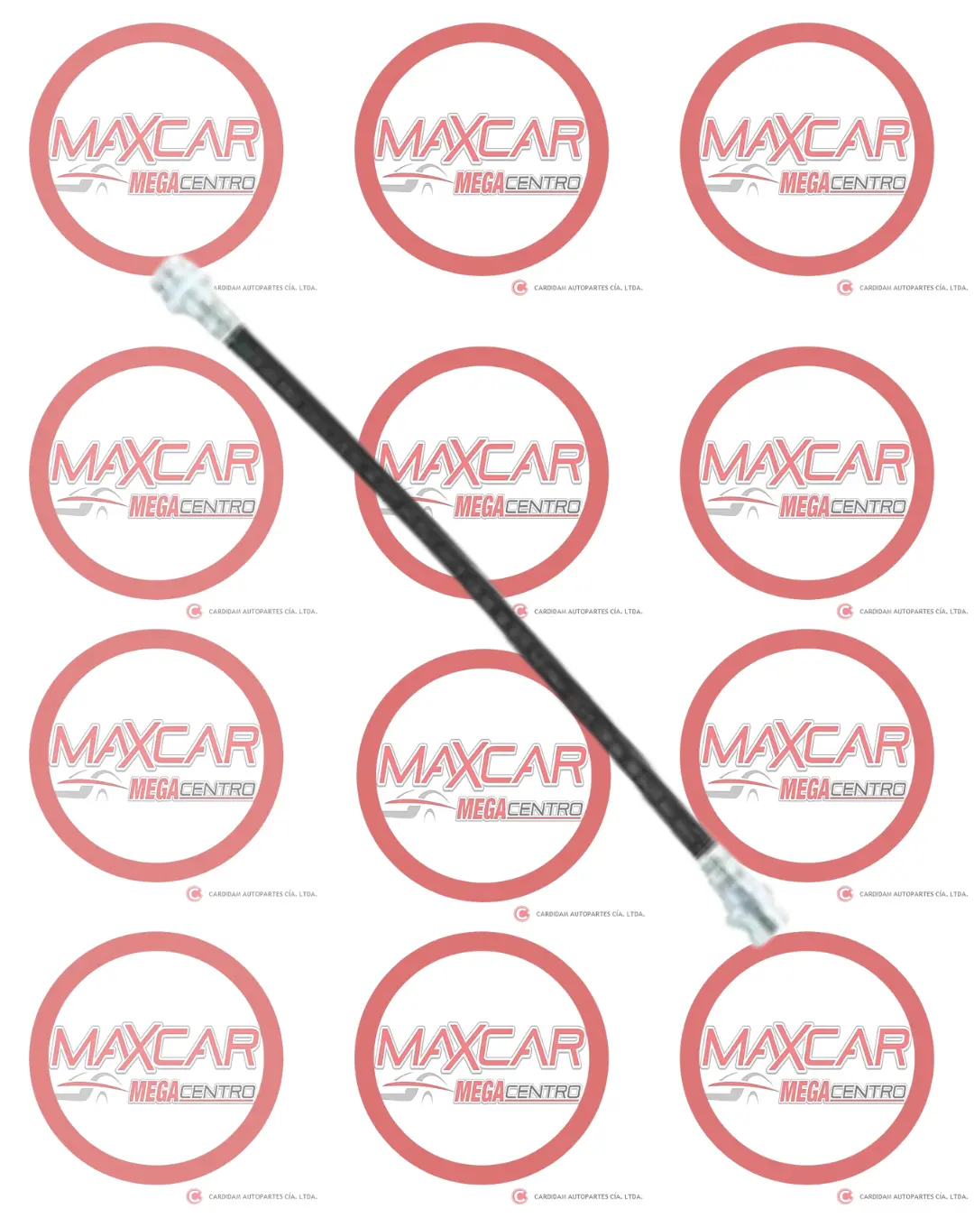 Manguera Freno Pos Kia 1104.34 Rio Todos 00/05 (Rosca/Rosca)Mf110434 1