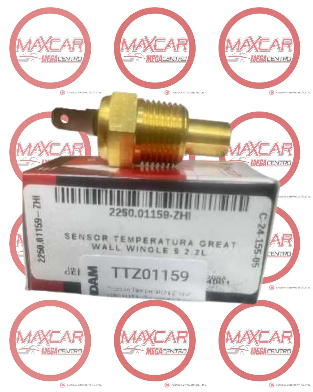 Trompo Temperatura Zhizun 2250.01159 Gw Wingle 5 2.2L - Ttz01159 1