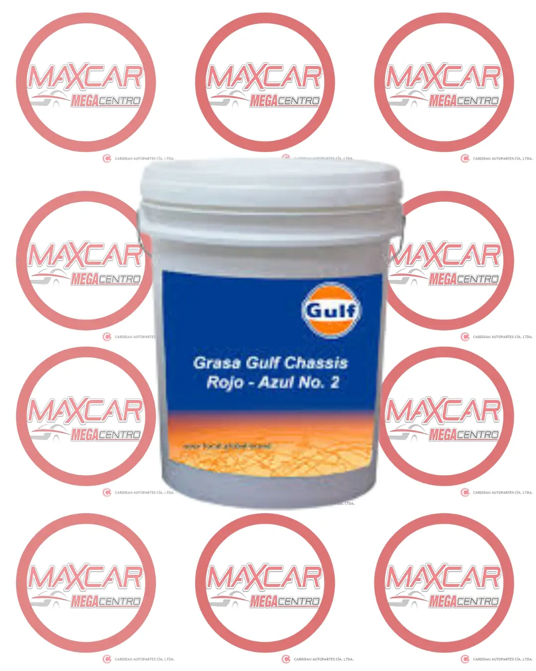 Gulf Caneca 16Kg Chassis Nlgi-2 Azul  - G16ka 1