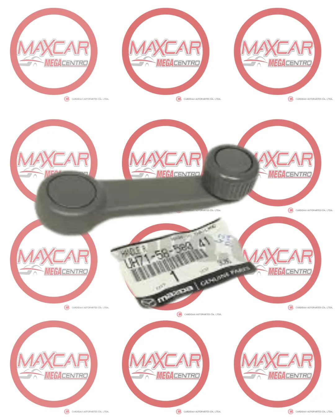 Manilla Vidrio Tyg Uh715858041 Mazda B2200 01 07 R/L Gris C/Base Plast Mzd2007a - Mmzd2007a 1