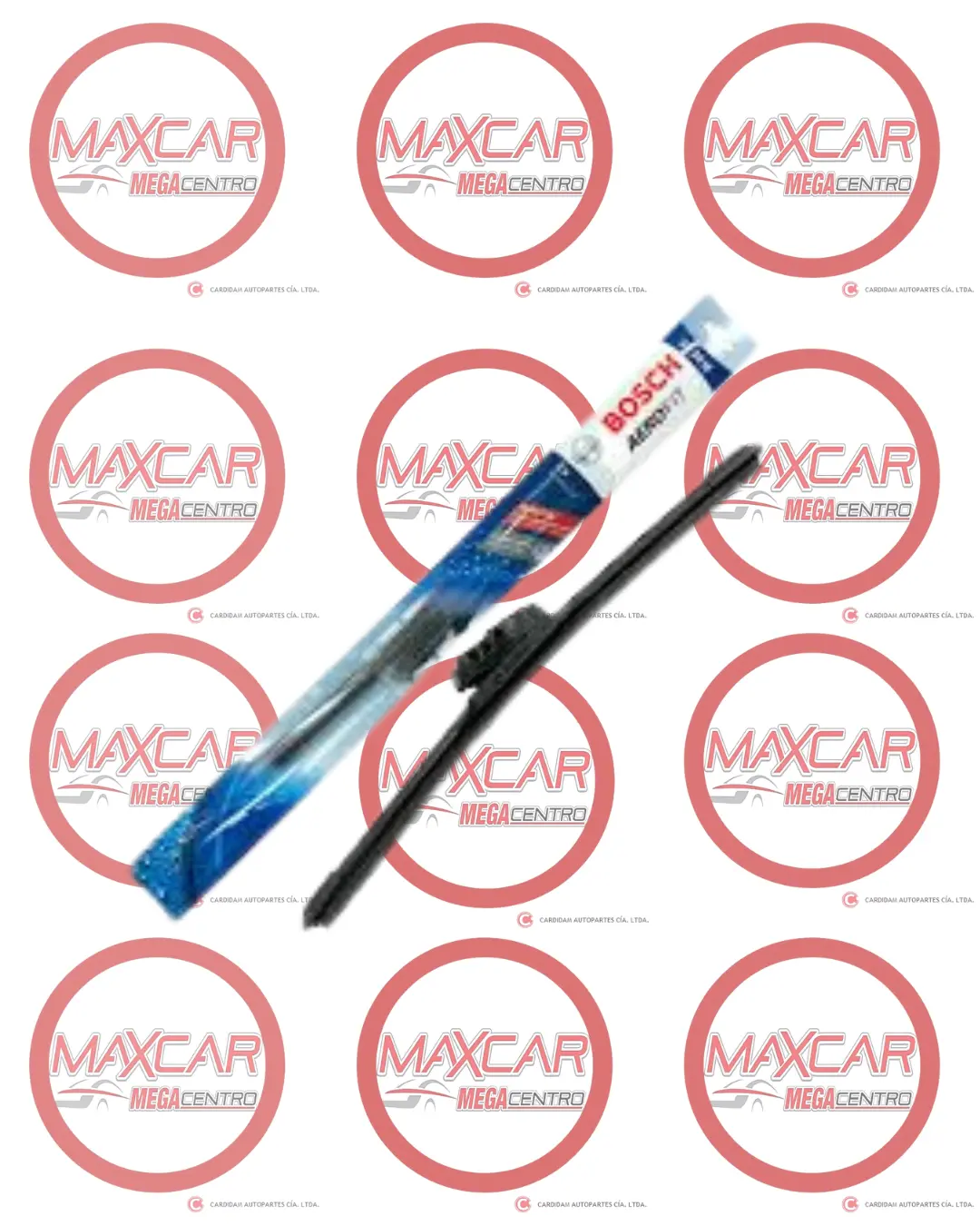 Pluma Bosch Aerofit 24" Multiclip - Pb24um 1