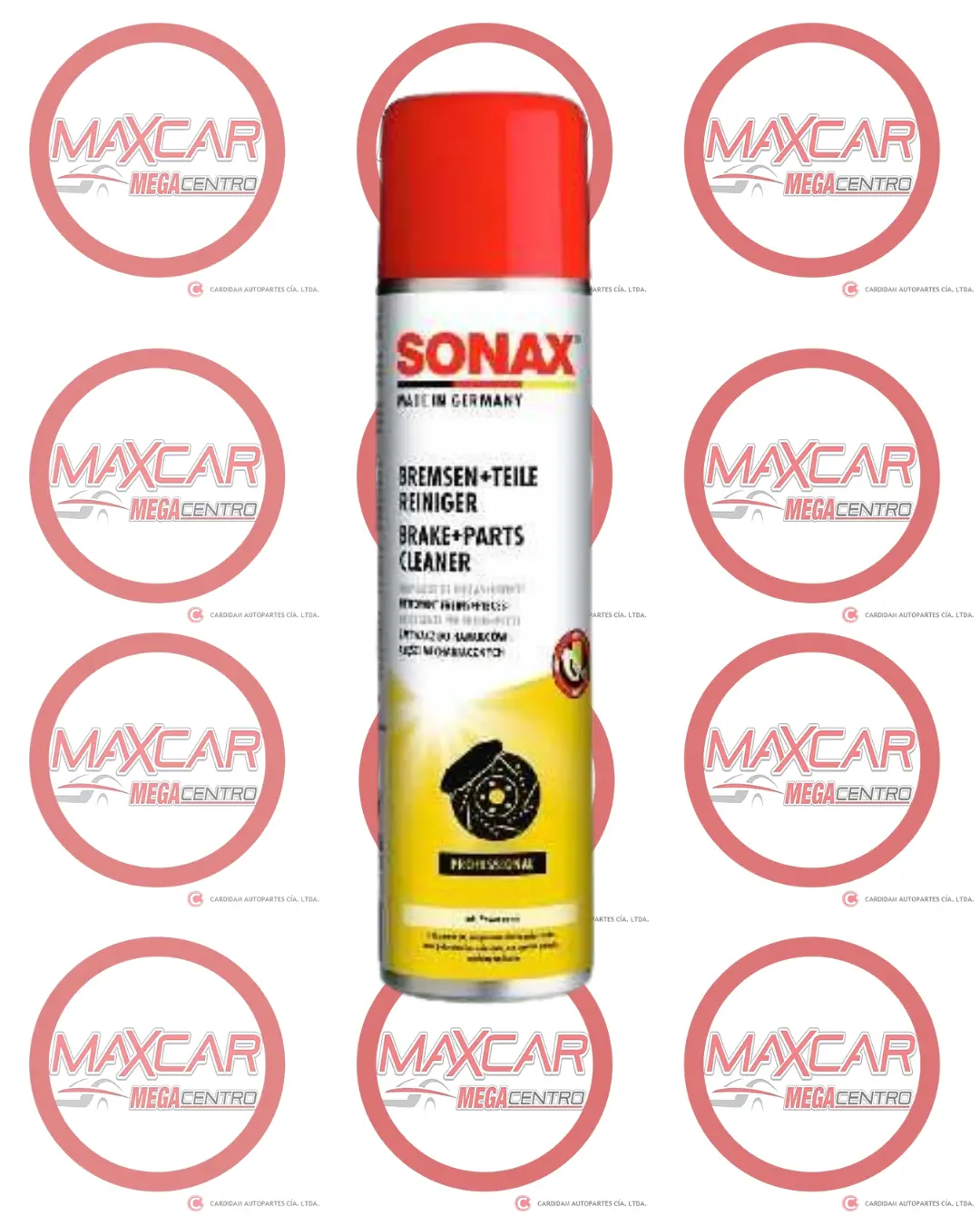 Sonax Limpiador De Piezas Y Frenos 400Ml S483400  - S483400 1
