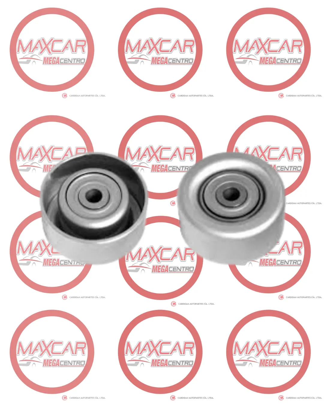 Polea Banda Aire A/C Exactcars 16603-0C013 Toy Hilux Vigo, Fortune 12-17 (70X33x10) - Pbe0c013 1