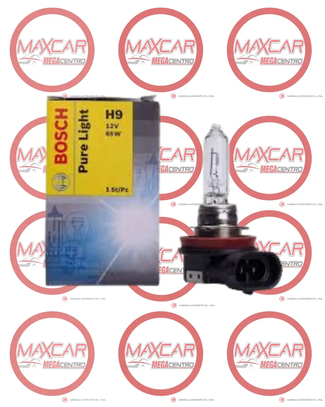 Halogeno H9 Osram 12V 65W Pgj19-5 (1987302082) - Hoh91265 1