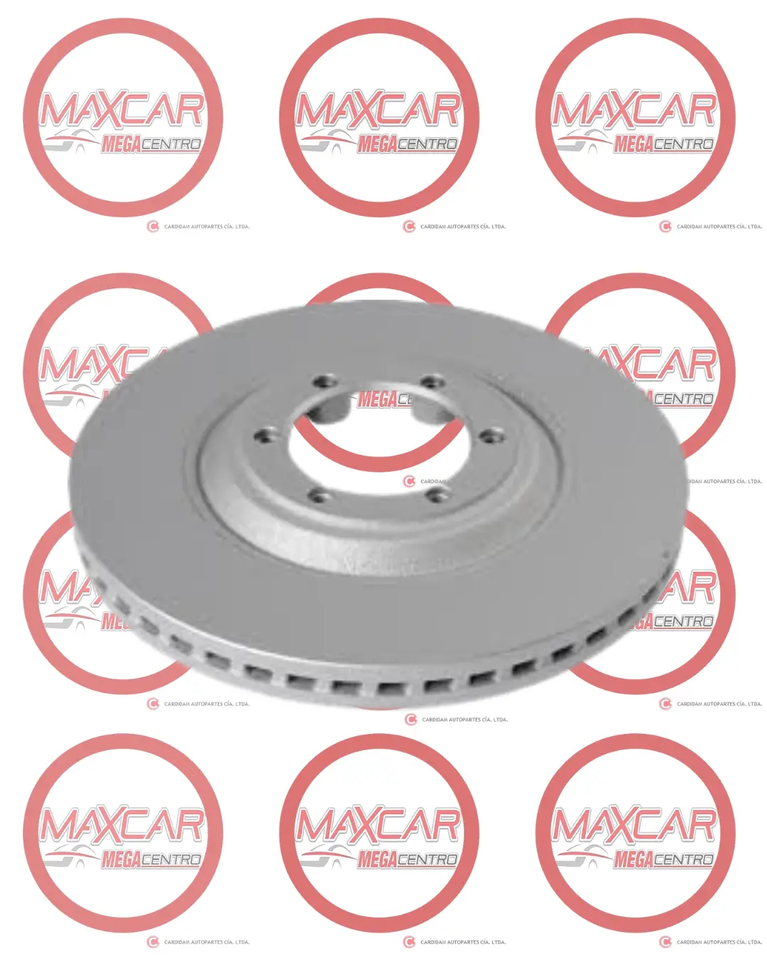 Disco Freno J&J 8981246634 Dmax Rt50 3.0 Maxus T60 4Wd (300X27x25x40) Hiperventilado - Dfj6634p 1