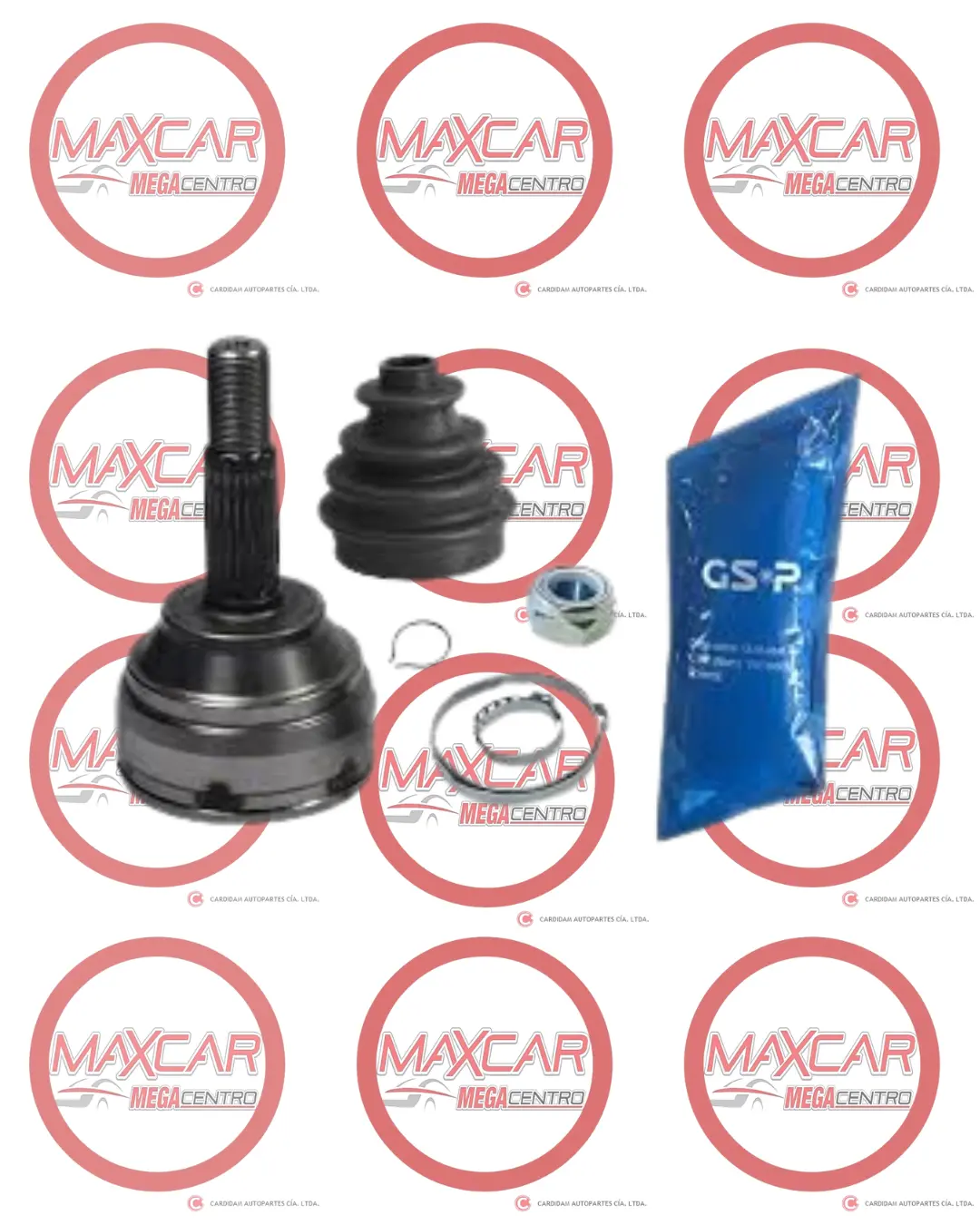 Punta Homocinetica Ext Gsp 850048 Clio 1.6 00-06 (21X21x55) C/Abs - Jg850048 1