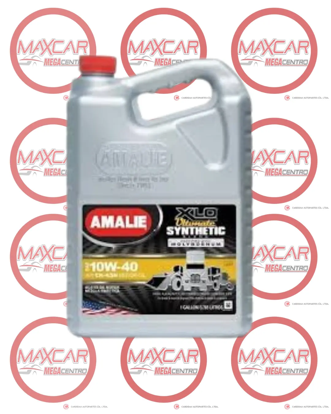 Amalie Galon 10W40 Xlo Ultimate Synthetic Blend Ck4 Sn  Acea E9   - Ag1040s 1