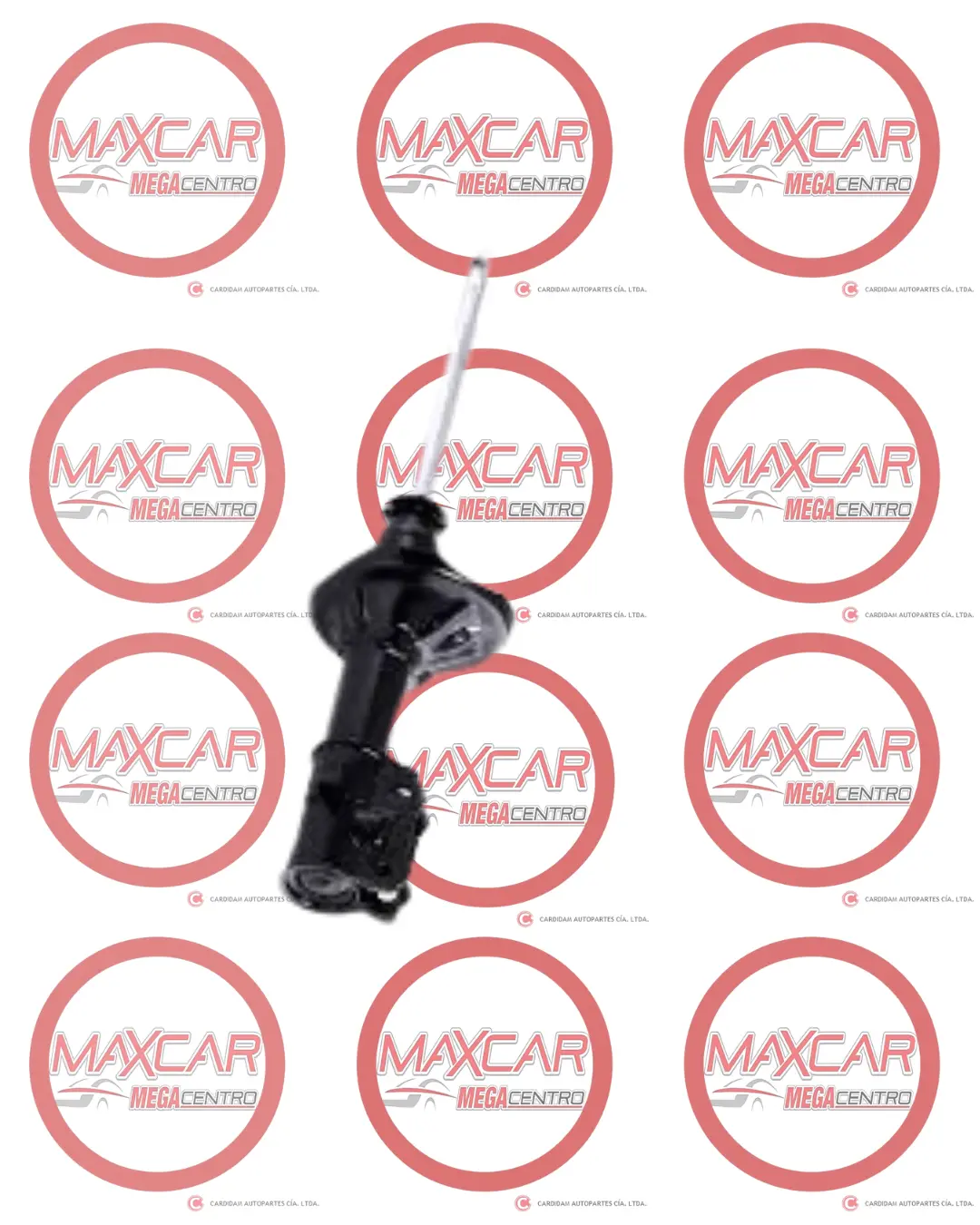 54660-H7100 Amortiguador Del Xgm Rio Soluto Verna.19/- Rh - Axh7100 1