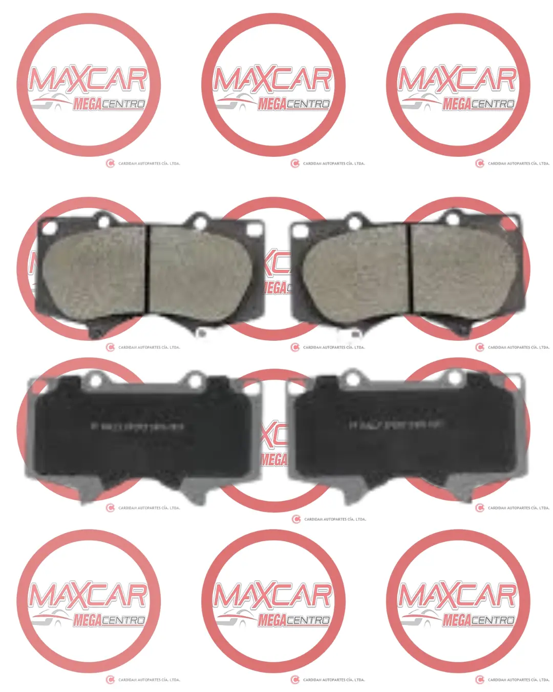 Pf.D976 Pastilla Freno Hiq Sp2033 Hilux 4X4 07-/Fortuner/Jac 4X2 17-/Montero 3.5 V6 - Php2033 1