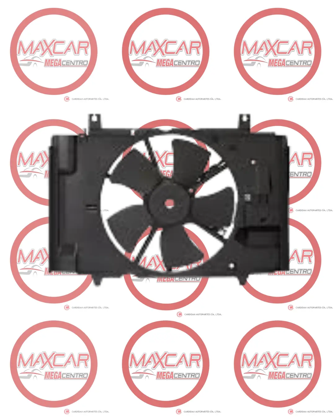 Ev.21481-Ef80a Electroventilador Allparts Tiida 1.8 07- 1