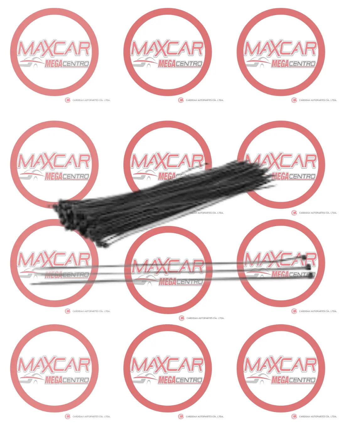 Ama.124.8 Amarra Plastica Bestvalue 12X4.8 Negra 1