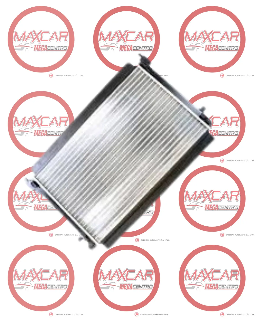 Rad.2G121253a Radiador Mgt Vw Gol Polo Virtus 1.6 (407X645x16) Panel 1