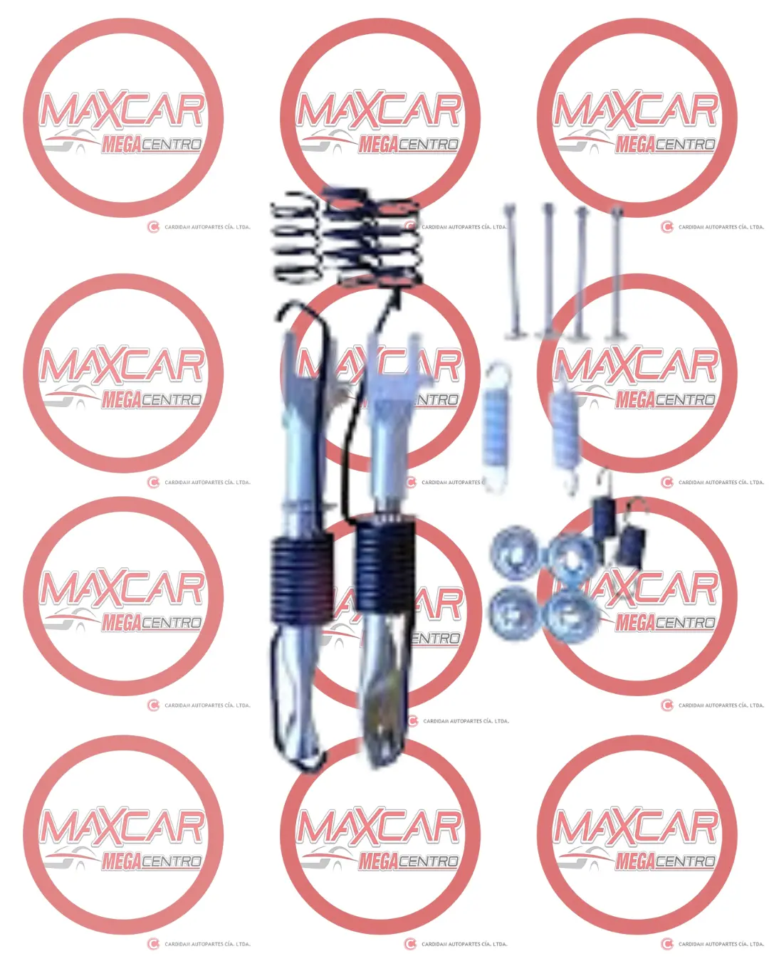 Rz.04943-0K010 Kit Resorte Zapata Freno Cworks Toy Hilux 2.7 12-14 1