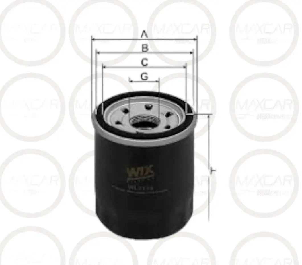 Filtro Aceite Wix Wl7134 Ph2867 Ph7317 - Fwl7134 1