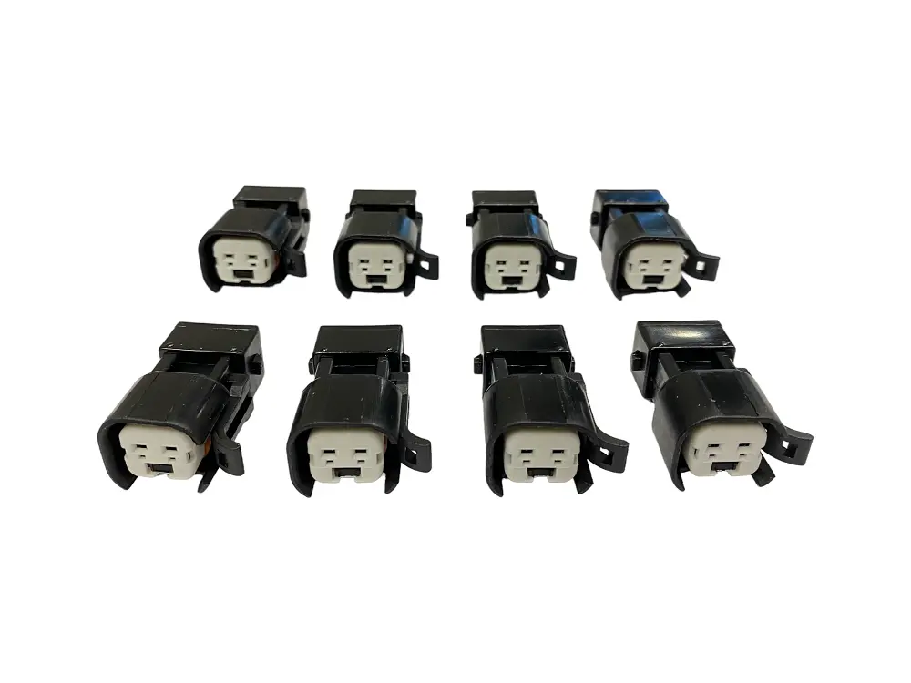 Ev1 To Ev6 Fuel Injector Connector Adapter | (8 Pack) 1